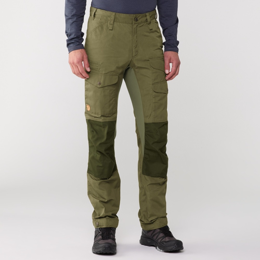 Fjallraven Vidda Pro Ventilated Trousers in Laurel Green/Deep Forest Men US 37L